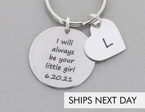 father daughter keychain
