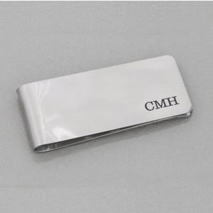 Regalo para esposo, clip de dinero personalizado, regalo personalizado para padrinos de boda, fiesta de bodas, padre de la novia, iniciales grabadas, padrino, día del padre