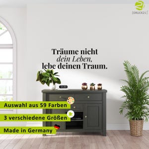 Wall sticker saying | Decorative sticker for your wall | Wall sticker quote | Wall decoration | Wall sticker | Wall tattoo - including shipping