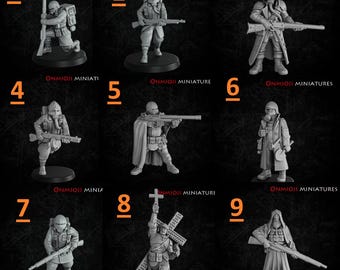 New Church Warband by Onmioji - Trench War Proxies - Infantry / Priest/ Trench Sniper Proxy