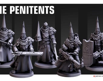 Trench Penitents / Fanatics by Red Pilgrim - Trench War Proxies