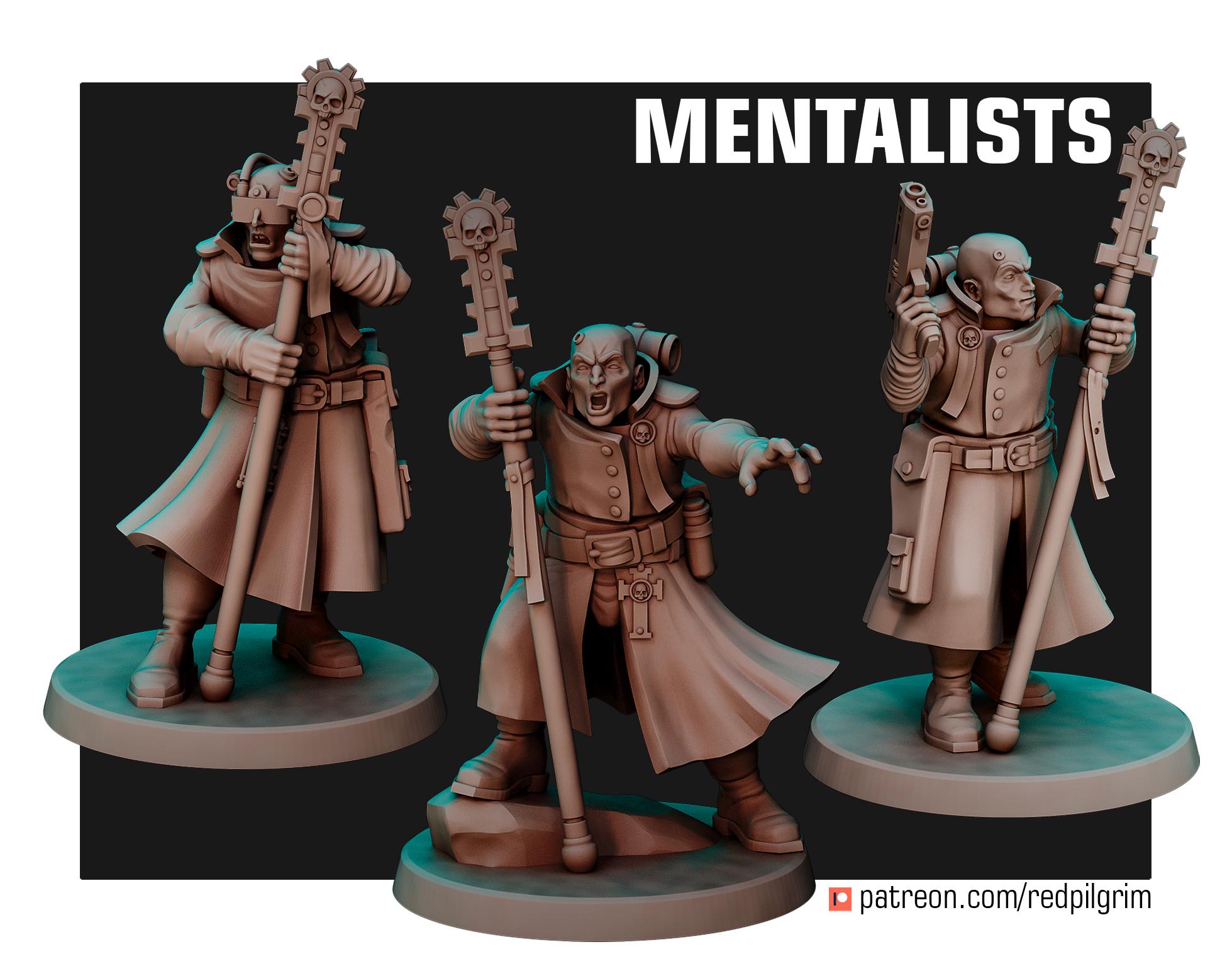 Mentalist / Space Wizard by Red Pilgrim - Grimdark Proxies