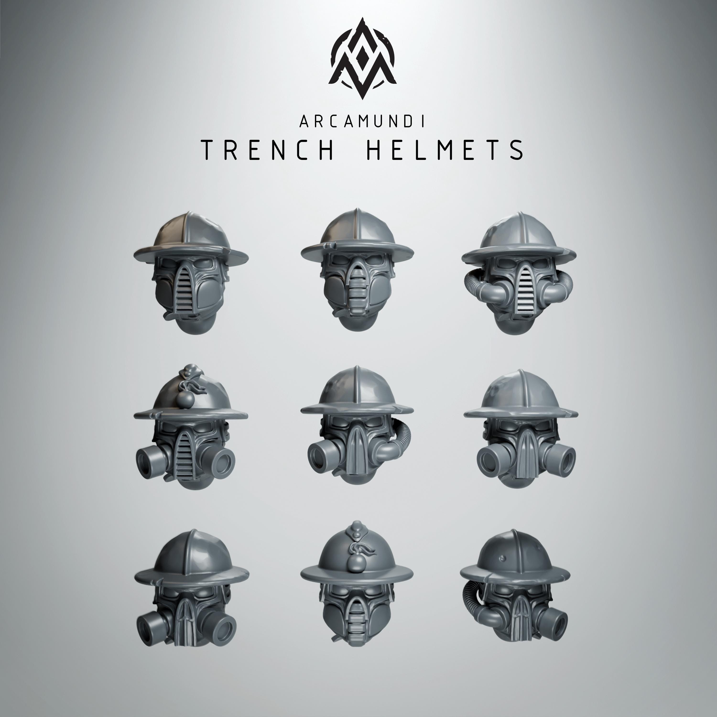 20 X World War 1 Style Helmets / Gas Masks - Trench War - New