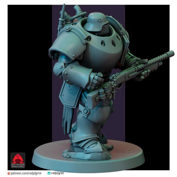 Mechanised Soldier With Shotgun - New Church Proxy - Trench War