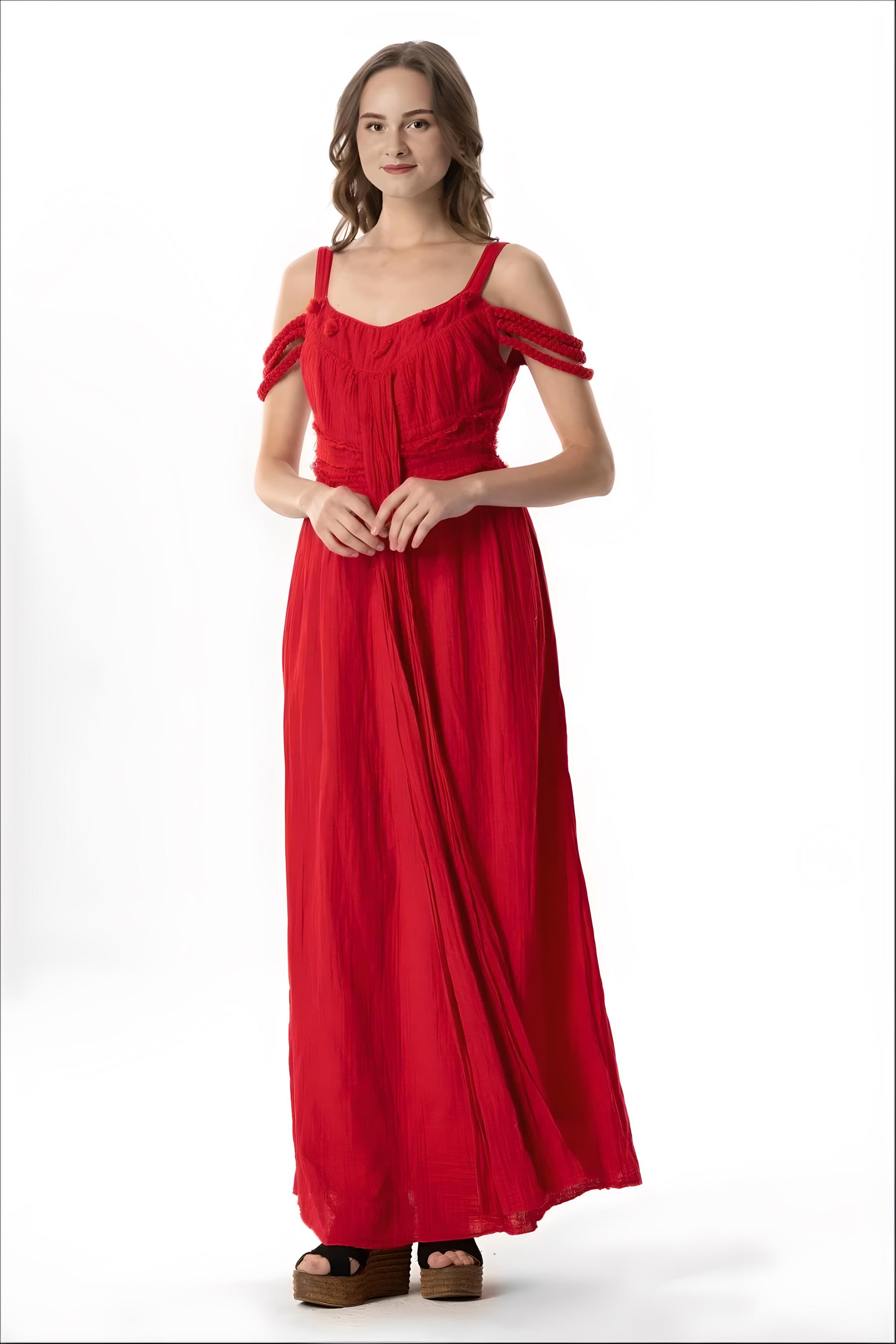 Braided Maxi Dress - Etsy
