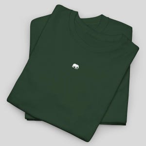Minimalist Elephant Tshirt, Elephant Graphic Tee, Simple Animal Print Shirt, Unisex Cotton Top, Graphic Animal Shirt, Animal Lover Gifts
