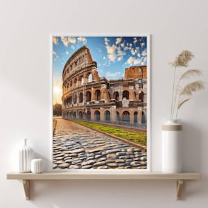 Antigua Roma – Coliseo, Vista del Coliseo Romano