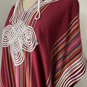 Triangle Kaftan  striped rasta