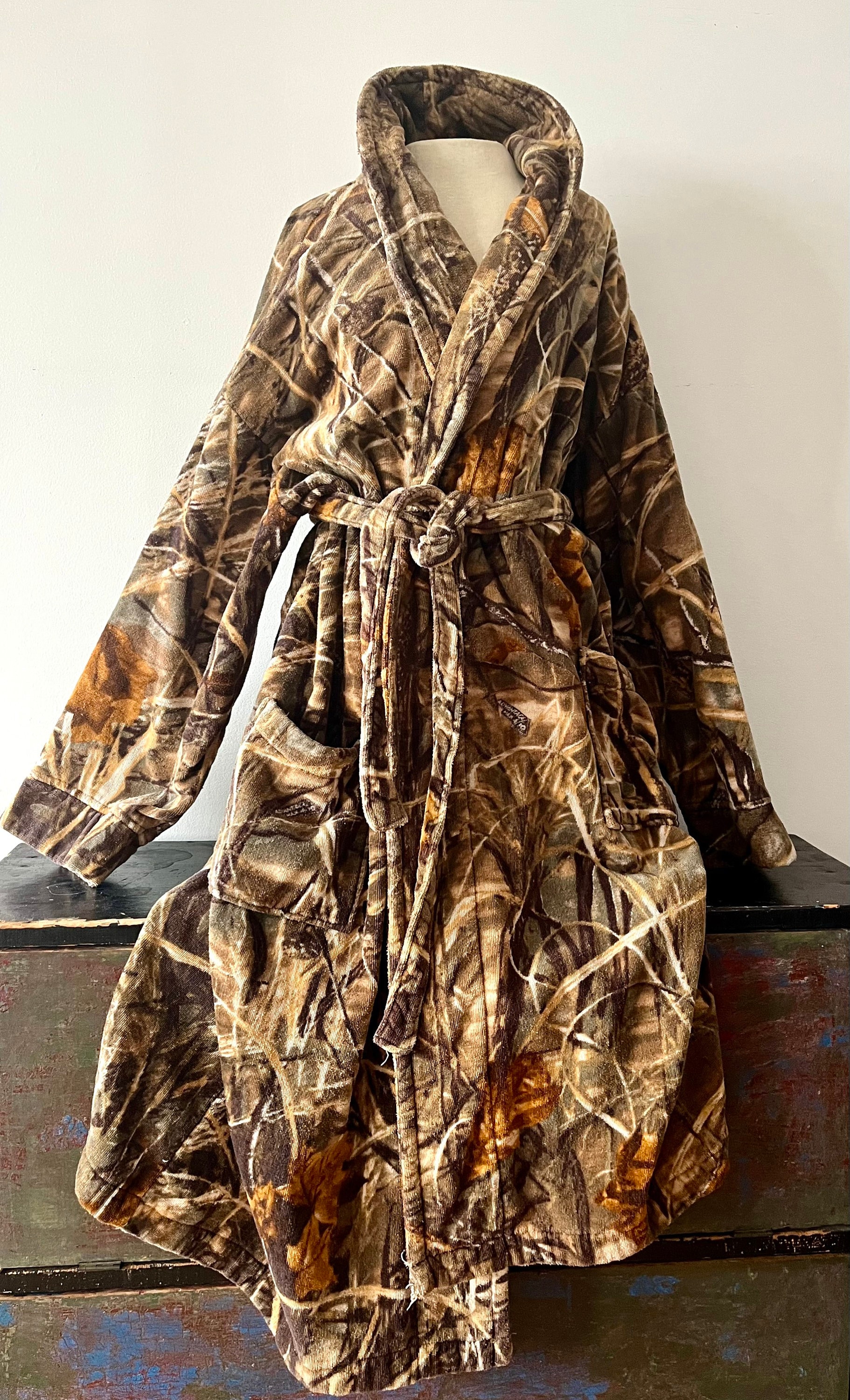 Realtree Well Worn Unisex Terrycloth Bathrobe XL men - Etsy