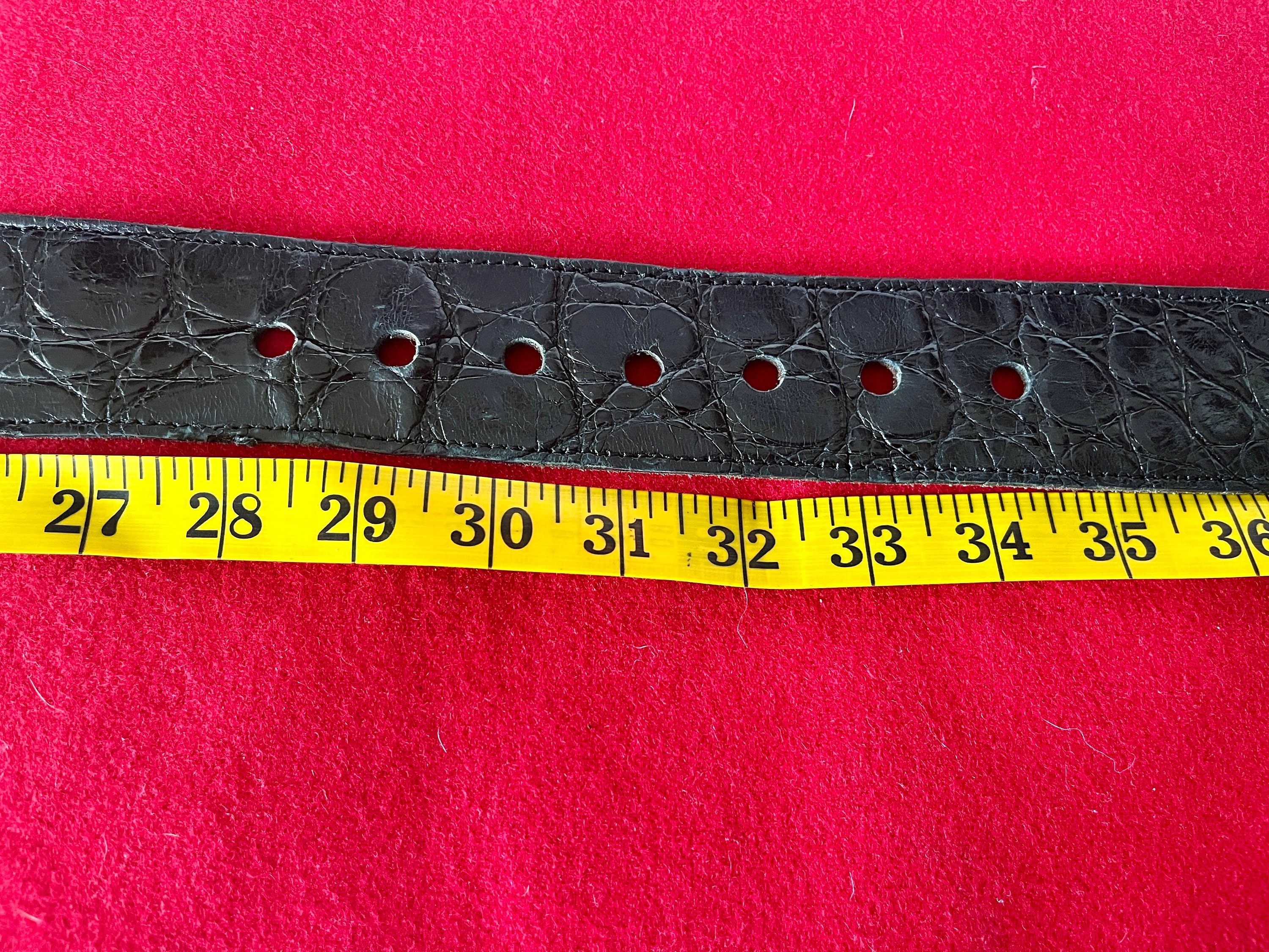 Vintage Johnny Farah Genuine Alligator Belt. - M Women main image 2