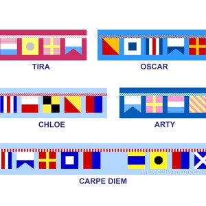 Nautical Alphabet Flags Quilt Block Pattern, Paper Piecing, 3 & 6 Inch ...
