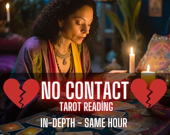 No Contact Tarot Reading - Will He/She Reach Out? Same Hour Psychic Reading for Ex Lover, Twin Flame, Soulmate , Accurate Love Predictions