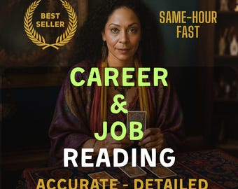Psychic Career Tarot Reading, Job Change, Finance, Same-Day
