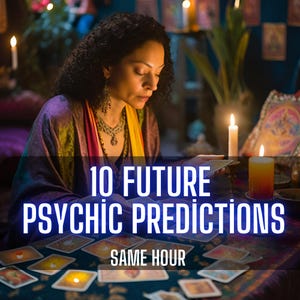 10 Future Psychic Predictions, Tarot Cards Reading, Future Psychic Reading, Fortune Teller Reading, Same Hour Love Reading