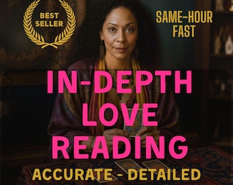 In-Depth Love Tarot Reading, Same Hour Psychic Insights,Real Medium Insight,Accurate Reading