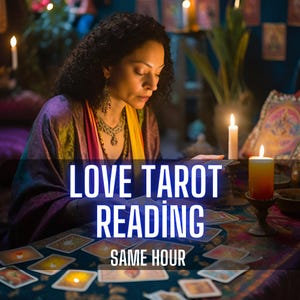 Same Hour Liebe Tarot Lesung | Sehr Detailgetreu | Tarot Kartenlegung | Tiefe psychische Lesung | Soulmate Lesung | Zweiflammige Lesung | Am selben Tag
