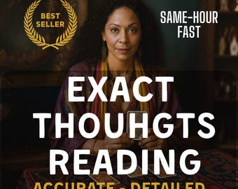 Same Hour Exact Thoughts Feelings Psychic Reading | Accurate Tarot,Energy Reading, Spiritual Insight,Clarity,Intuitive Message,Fast Delivery
