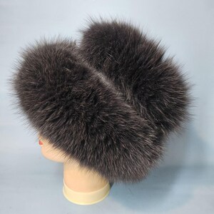 Vintage White Fox Fur Hat - Etsy display picture 3