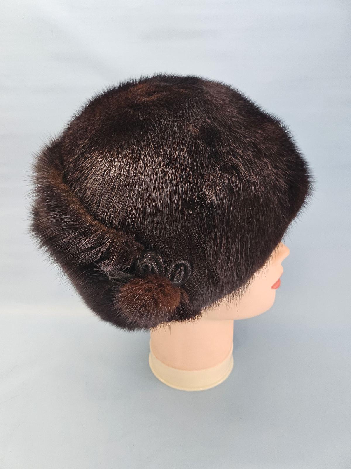Mink Bow Hat - Etsy display picture 1