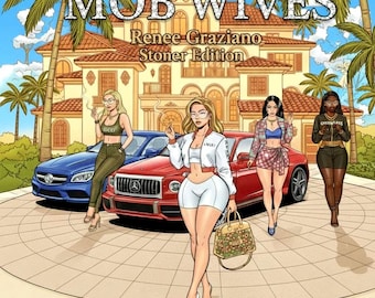 Stoner Malbuch für Erwachsene Mob Wives Bösewicht Aktivitätsblätter Färbung Contest High Fidelity Seiten