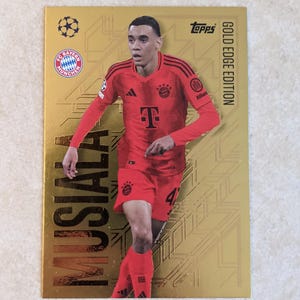 Jamal Musiala Goldrand Editionskarte Match Attax 2024/2025