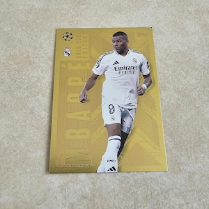 Kylian Mbappe Editionskarte mit Goldrand