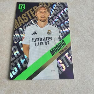 Tarjeta de clase magistral de Modrić
