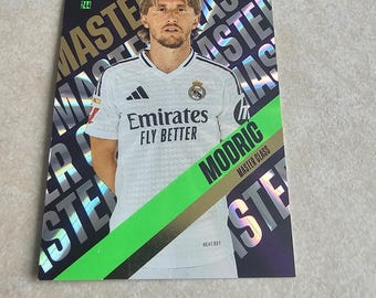 Tarjeta de clase magistral de Modrić