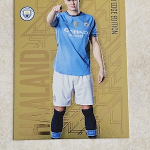 Erling Haaland Goldrand Editionskarte Match Attax 2024/2025