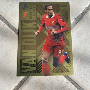 Virgil Van Djerk Goldrand Editionskarte