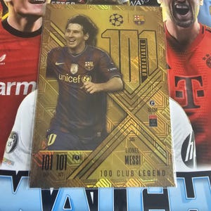 Carte 101 imbattable de Leonel Messi