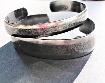 Yours & Mine  silver cuffs