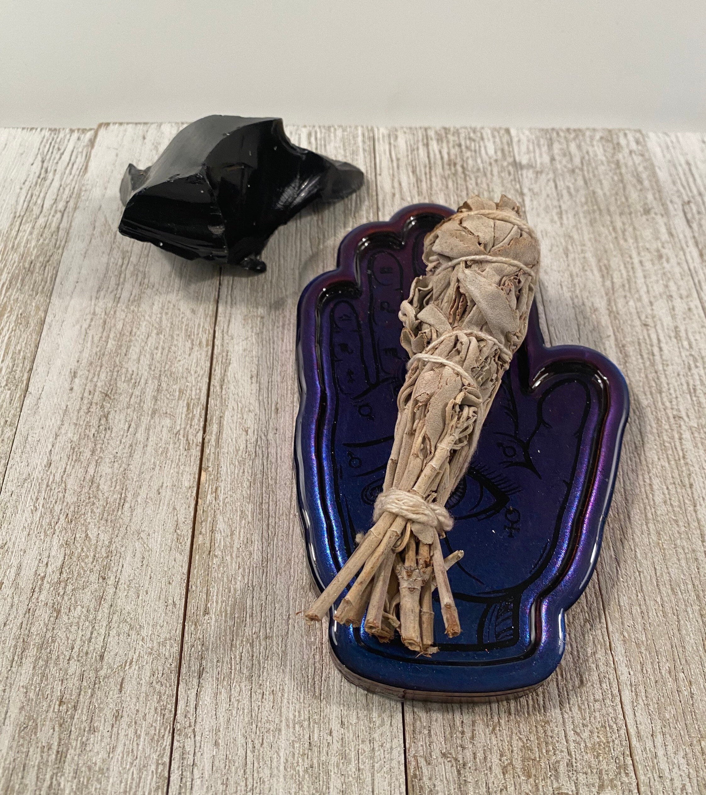 Palmistry Hand Jewelry Holder Etsy