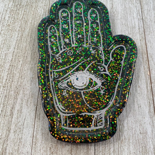 Palmistry Hand Jewelry Dish