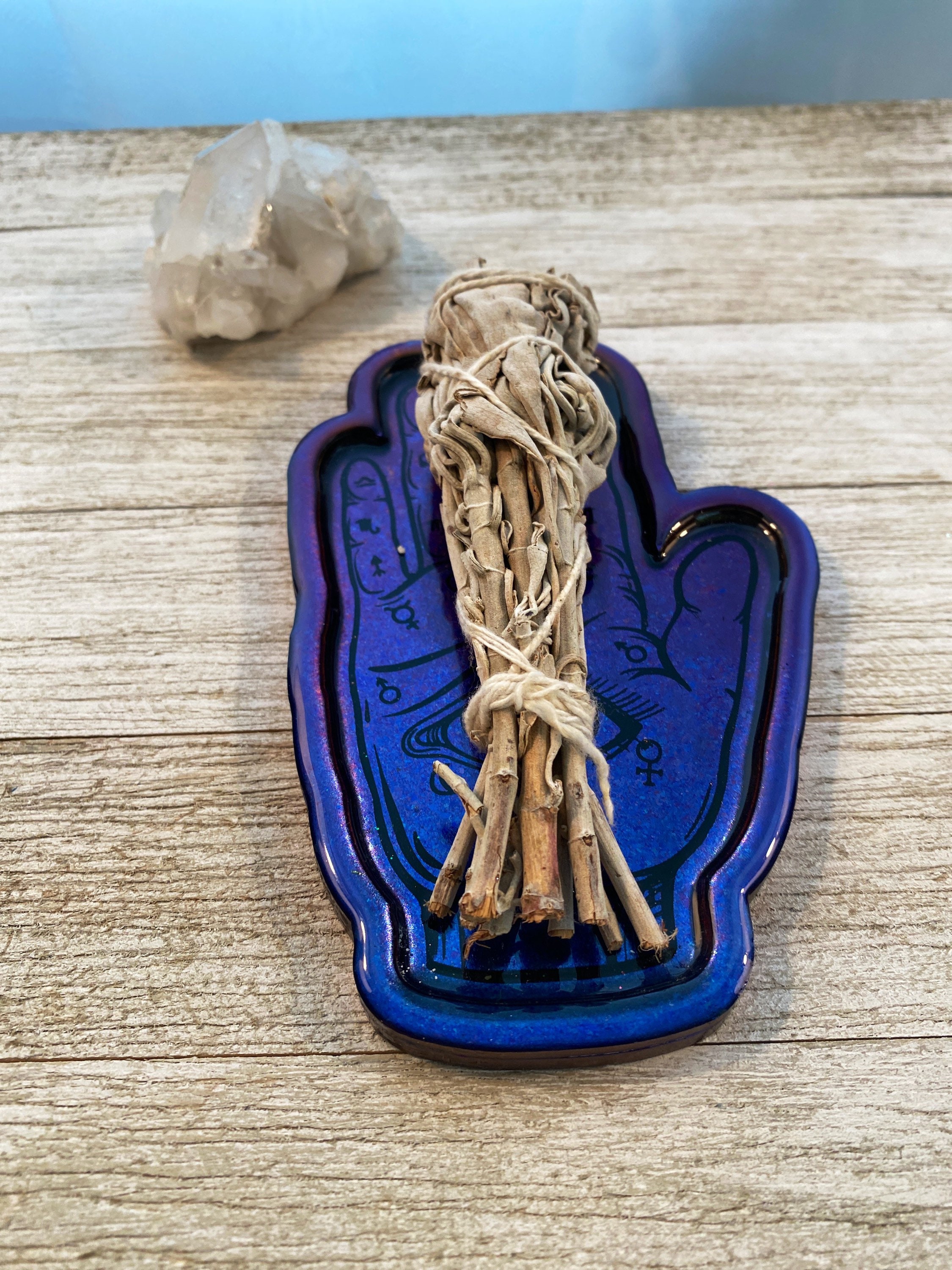 Palmistry Hand Jewelry Holder Etsy