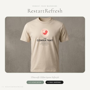 Divertente maglietta da consulente, maglietta con paperella di gomma "Architetto Silenzioso", maglietta minimalista con umorismo tecnologico, regalo per programmatore o collega.