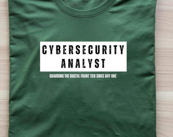 Cybersecurity Analyst T-Shirt – InfoSec & Blue Team Gift for IT Pros
