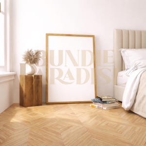 15 Wall Frame Mockups Bundle - Interior Wall Art Mockups - Poster & Frame Mockup Set JPG image 9