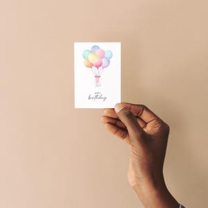 Carte d'anniversaire, félicitations, téléchargement instantané
