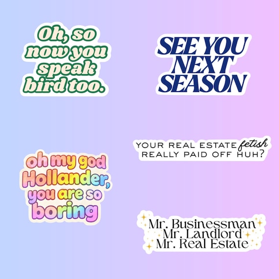 Heated Rivalry Inspired Sticker | Shane & Ilya | Booktok Gift Ideas | Game Changers Series