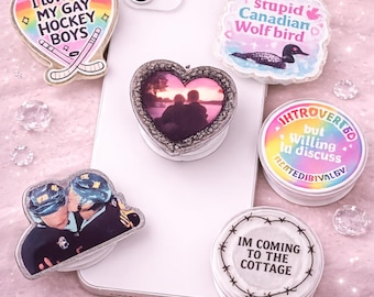 Soporte para teléfono MM Romance / Soporte para Kindle / Booktok / Ideas para regalos / Productos para fans