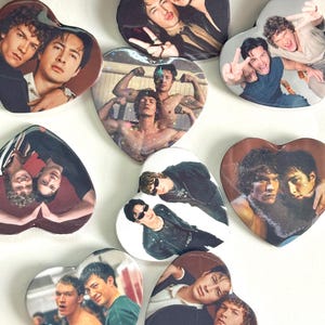 HudCon Heart Button Pin | Hudson Williams | Connor Storrie | Gift Ideas