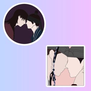 The Ghost’s Noncturne Sticker | BL Manhwa Sticker | Gift Ideas
