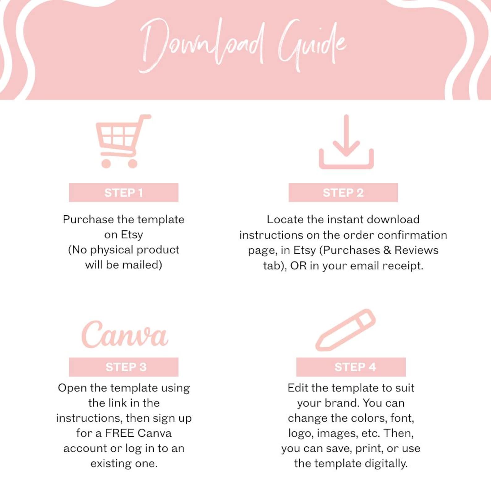 Editable Bakery Invoice Template | Cake Order Invoice | Canva Template ...