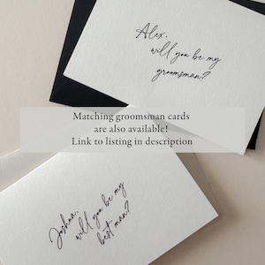 Personalised Bridesmaid Proposal Card - Will You Be My Bridesmaid Card | Bridesmaid Card | Bridal Party Card | Bridesmaid Gift image 7