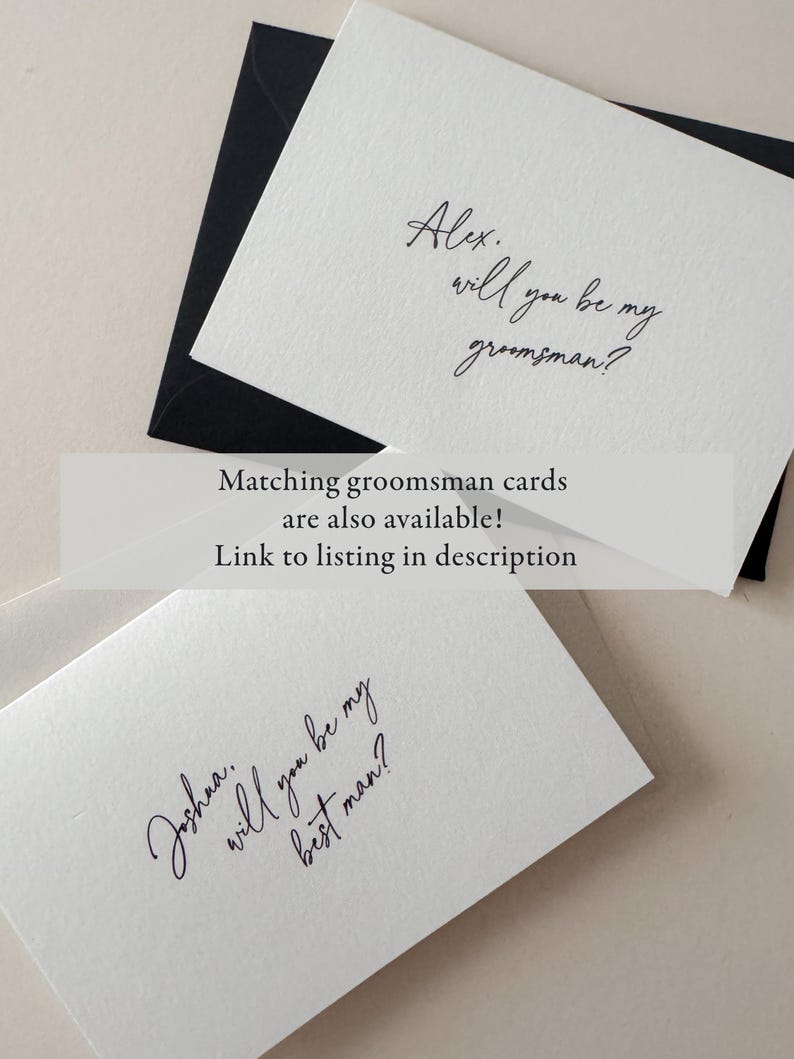 Personalised Bridesmaid Proposal Card - Will You Be My Bridesmaid Card | Bridesmaid Card | Bridal Party Card | Bridesmaid Gift image 7