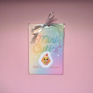 Rainbow Ice Cream Sticker – Sorbella the Kawaii Mini Cutie Vinyl for Journals, Kindles & Water Bottles
