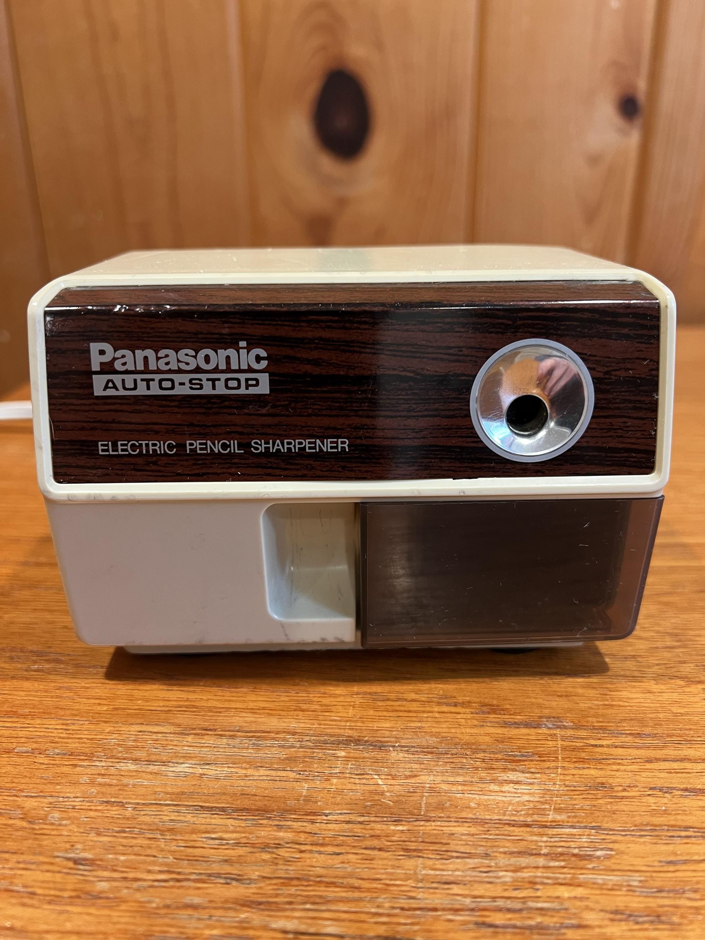 Panasonic electric pencil sharpener - Etsy 日本