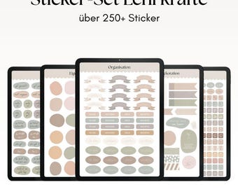 Digital Sticker Set | 250+ Stickers for Your Teacher Planner | noSheets