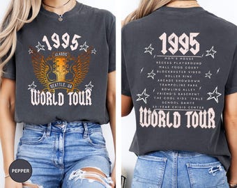 Comfort Colors 1995 Shirt, 1995 Birth Year TShirt, 30th Birthday Gift for Her, Trendy 1995 Tee, 30th Birthday Women, 1995 Birthday Shirt